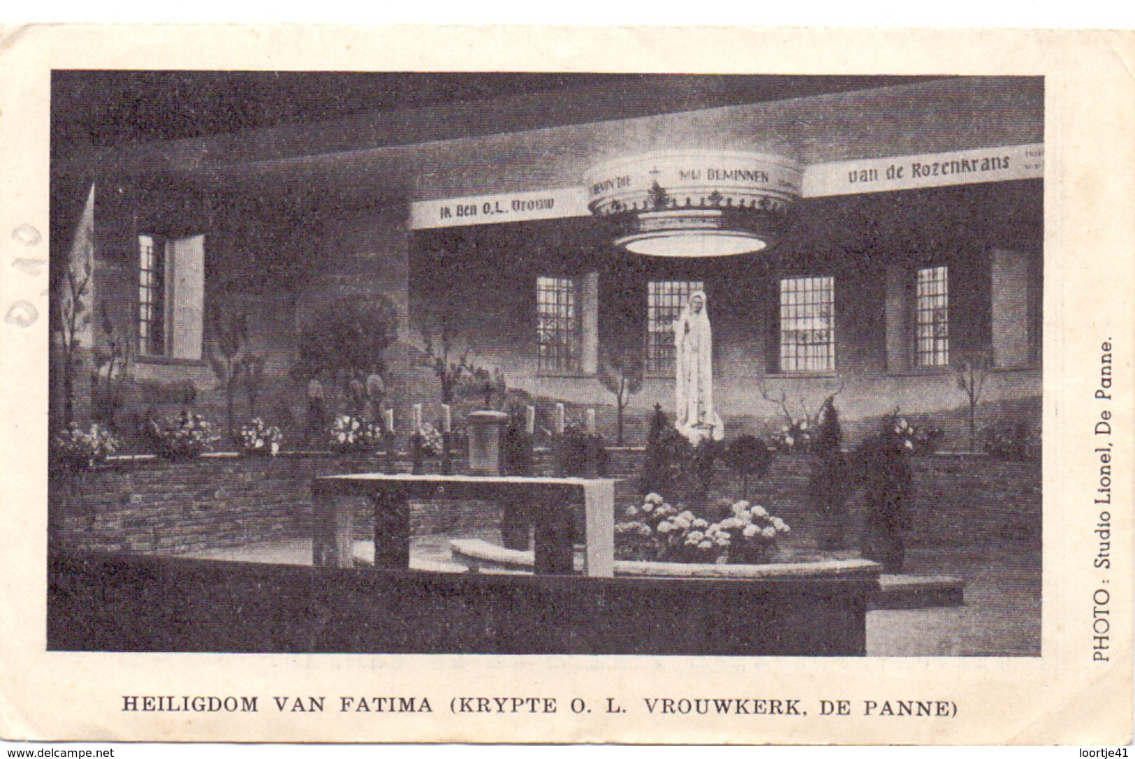 Devotie Devotion - Heiligdom Onze Lieve Vrouw Fatima De Panne - 1948 - Andachtsbilder