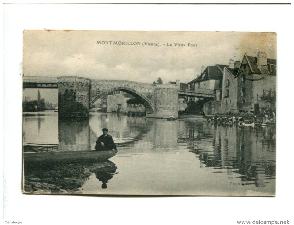 CP - MONTMORILLON  (86) LE VIEUX PONT - Montmorillon