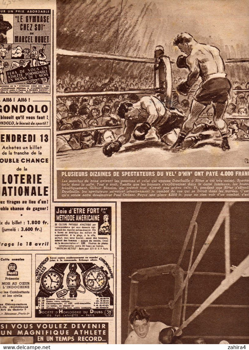 But Club Miroir Des Sports -N°288-Cyclisme Paris-Roubaix-BD Et Dessins Paul Ordner Rugby-Boxe-Foot-ball - 1900 - 1949