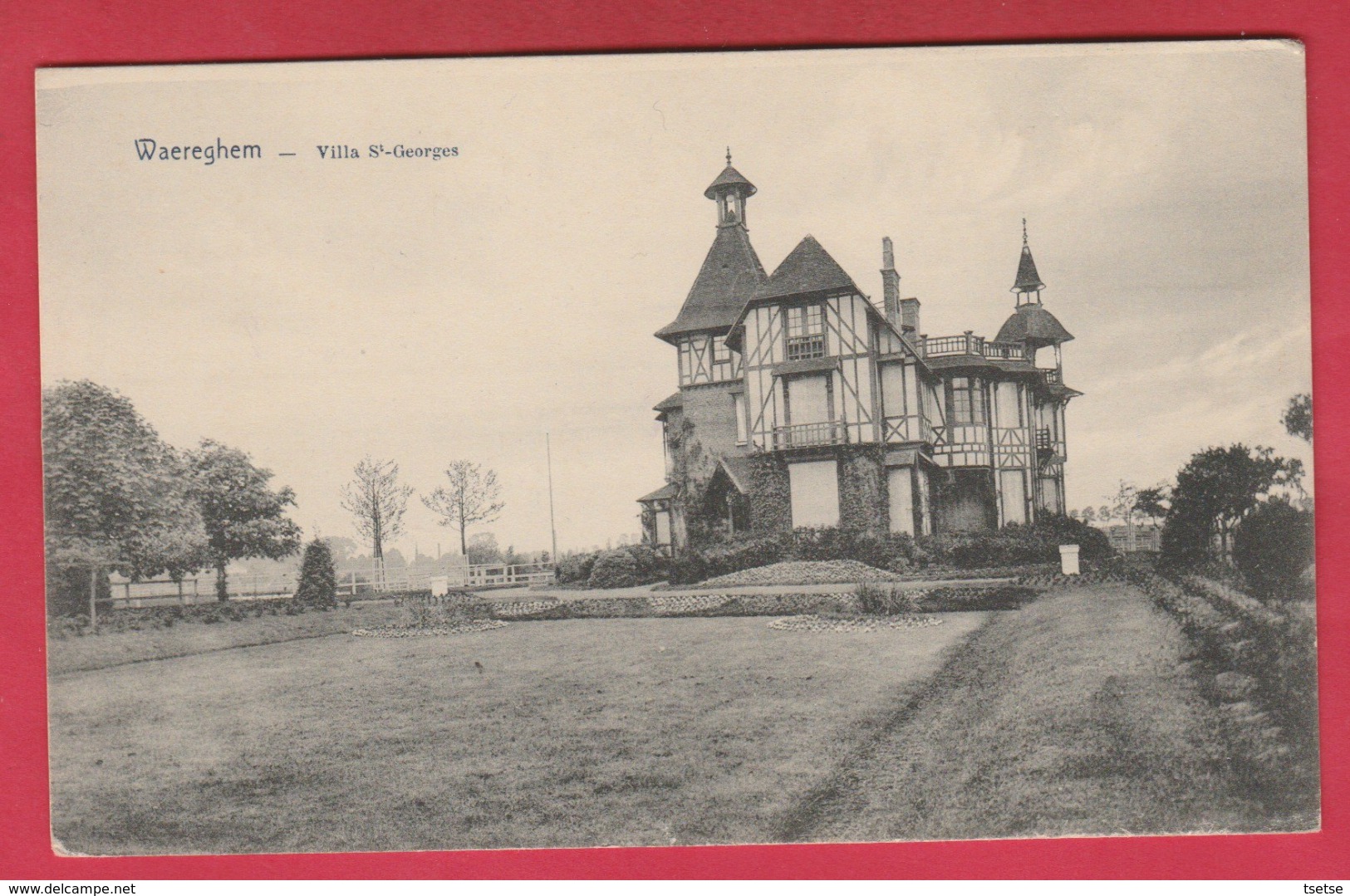 Waregem - Villa St-Georges - 1914 ( Verso Zien ) - Waregem