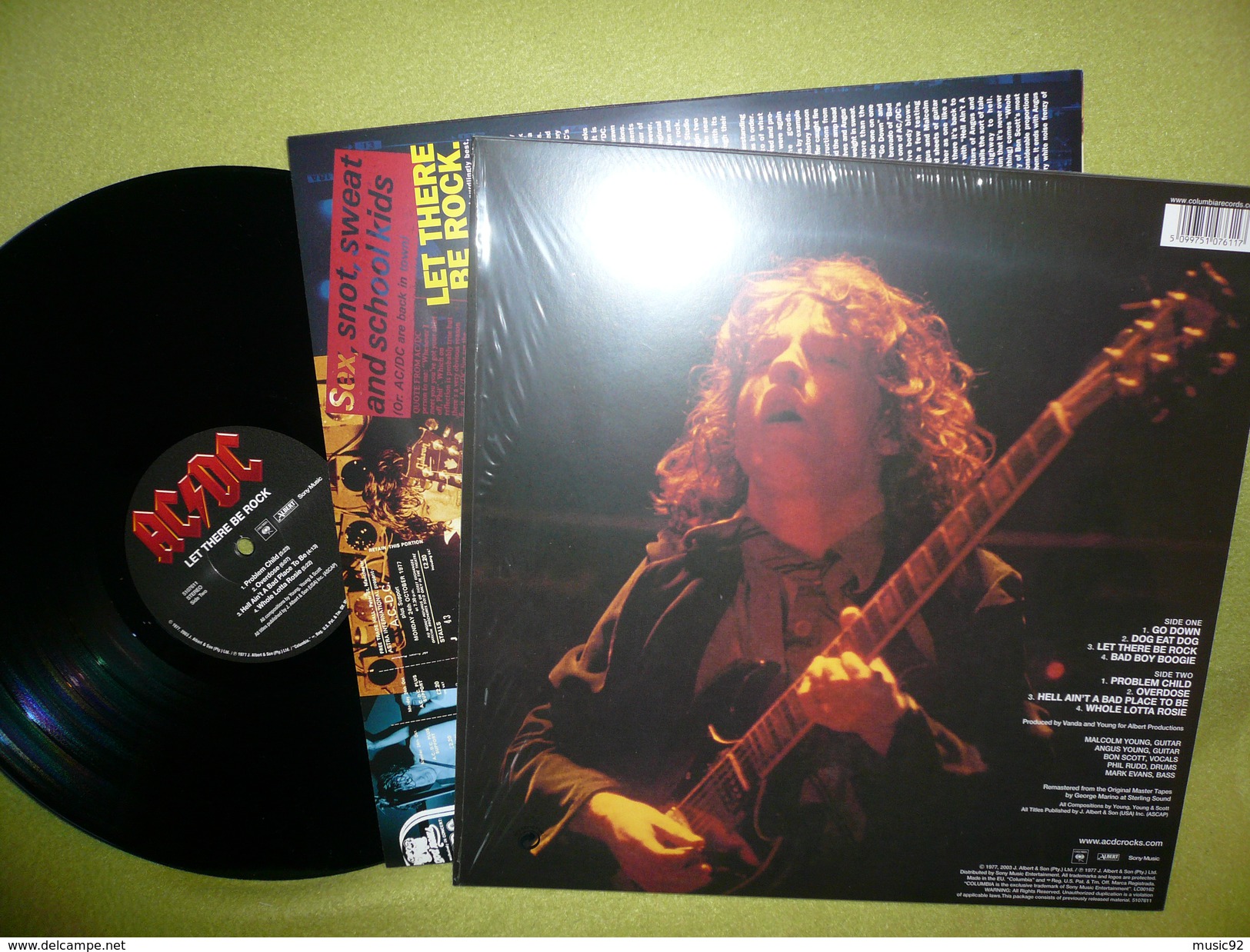 AC DC"33t Vinyle"Let There Be Rock"2003/180gr - Hard Rock & Metal