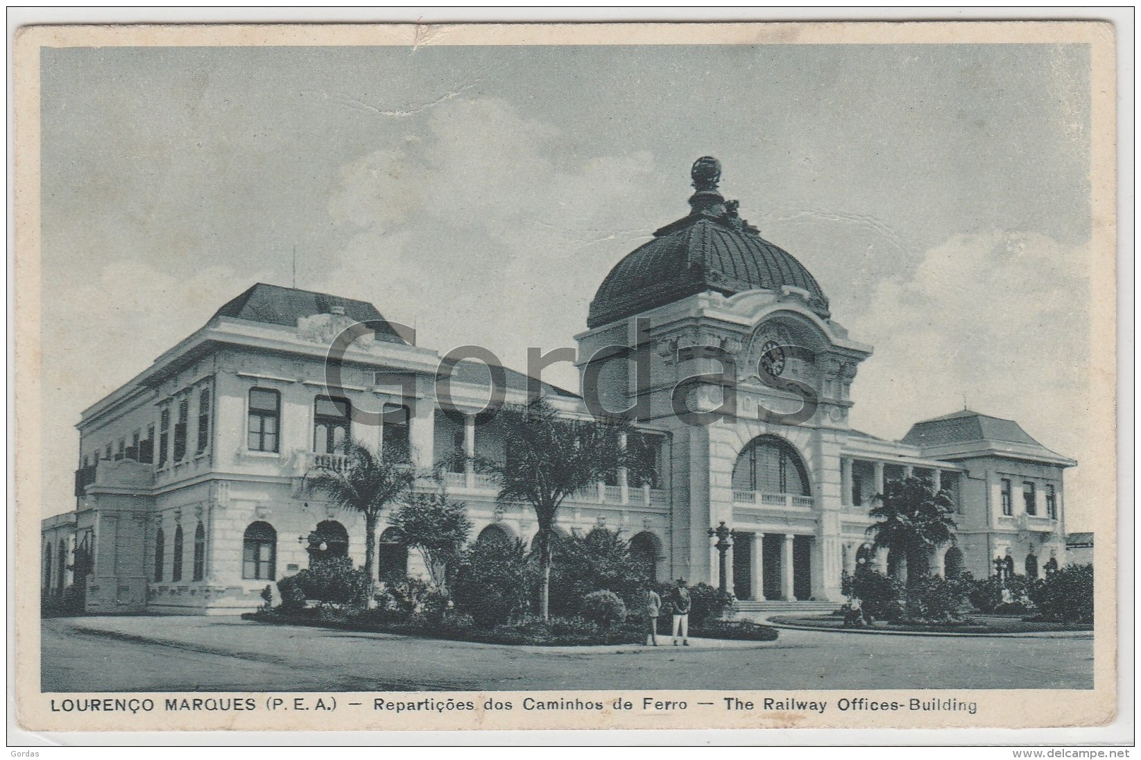 Mozambique - Lourenco Marques - The Railway Office-Building - Mozambique