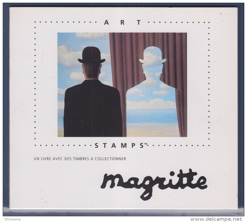 = Magritte Livret Textes Et 21 Vignettes Gommées Neuves Différentes (37 Au Total) Sur 32 Pages "stamps" - Erinofilia