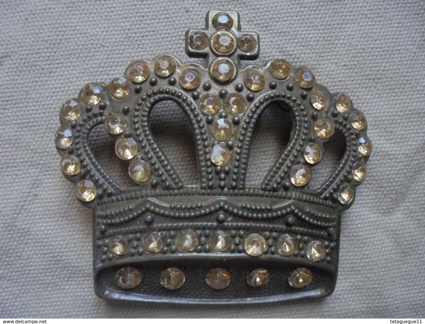 Boucle De Ceinture Couronne Royale - Other & Unclassified