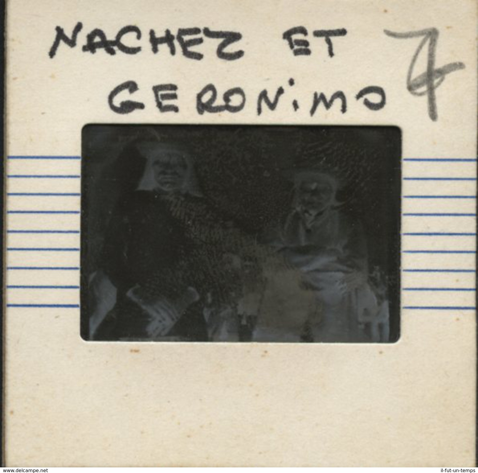 indiens - 10 Négatifs de Géronimo - Nachez -  Apaches - dodge 1867 - el paso 1880 - tueson arizona