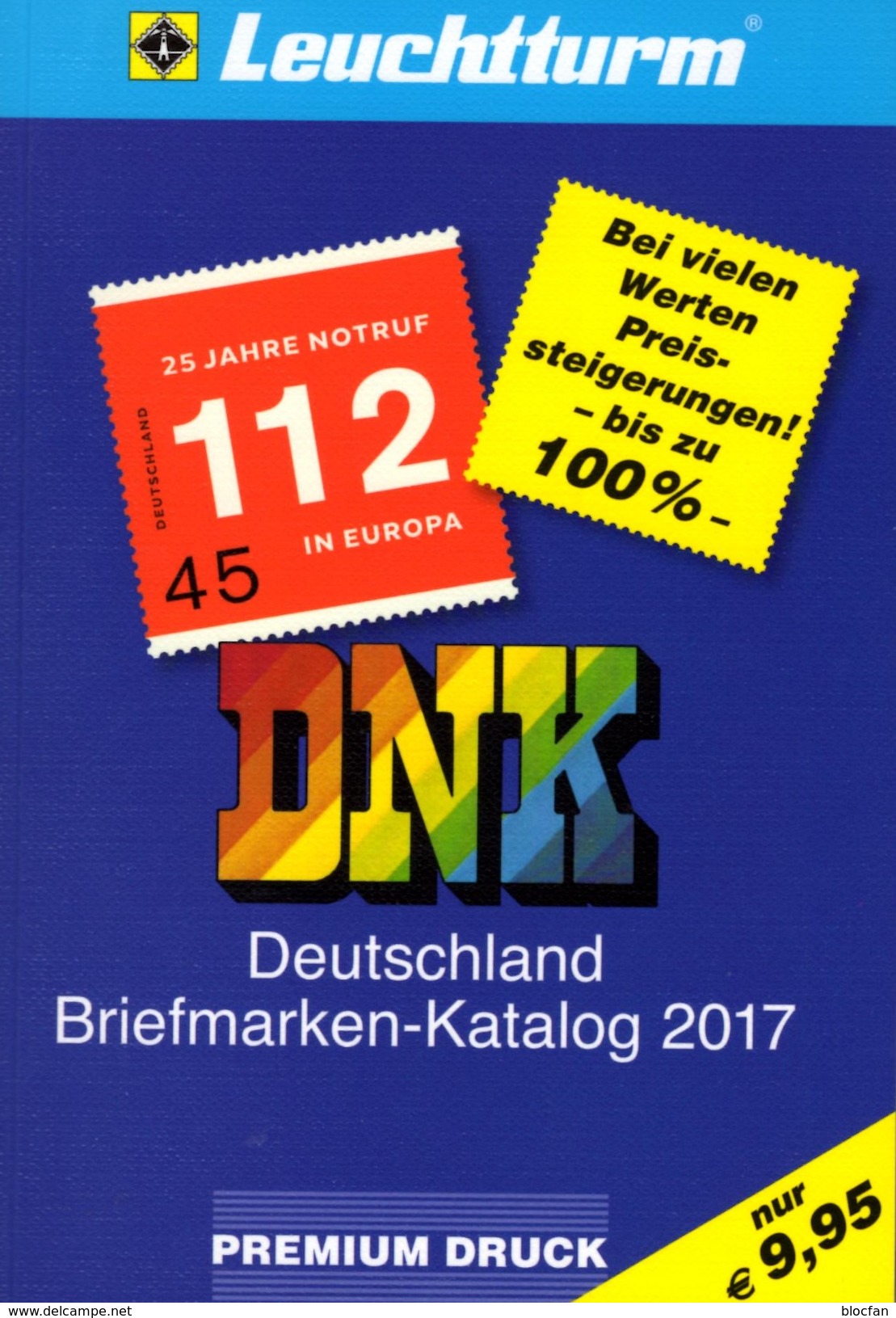 DNK Leuchtturm 2017 Deutschland Netto Briefmarken Katalog Neu 10&euro; Germany D: DR Saar Memel Danzig SBZ DDR Berlin AM - Autres & Non Classés