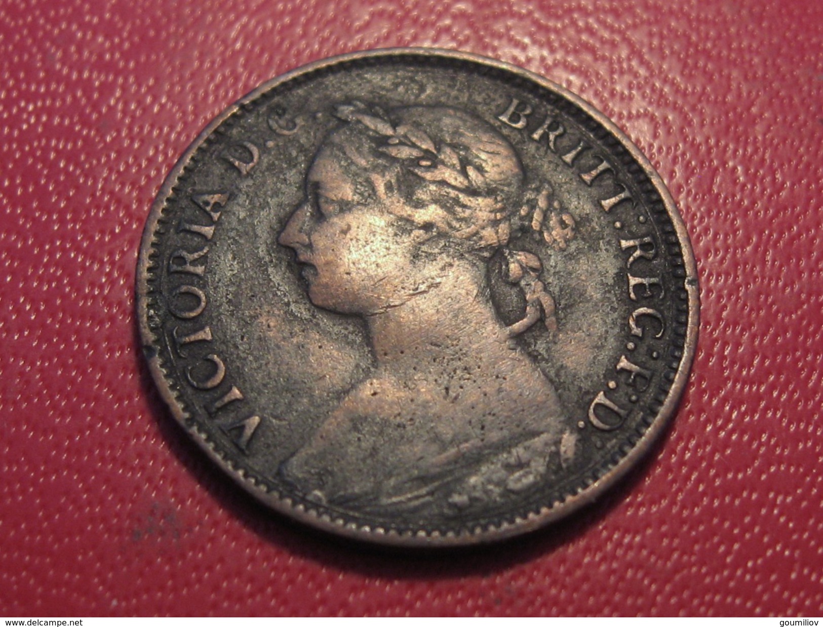 Grande-Bretagne - UK - Farthing 1891 Victoria 3666 - B. 1 Farthing