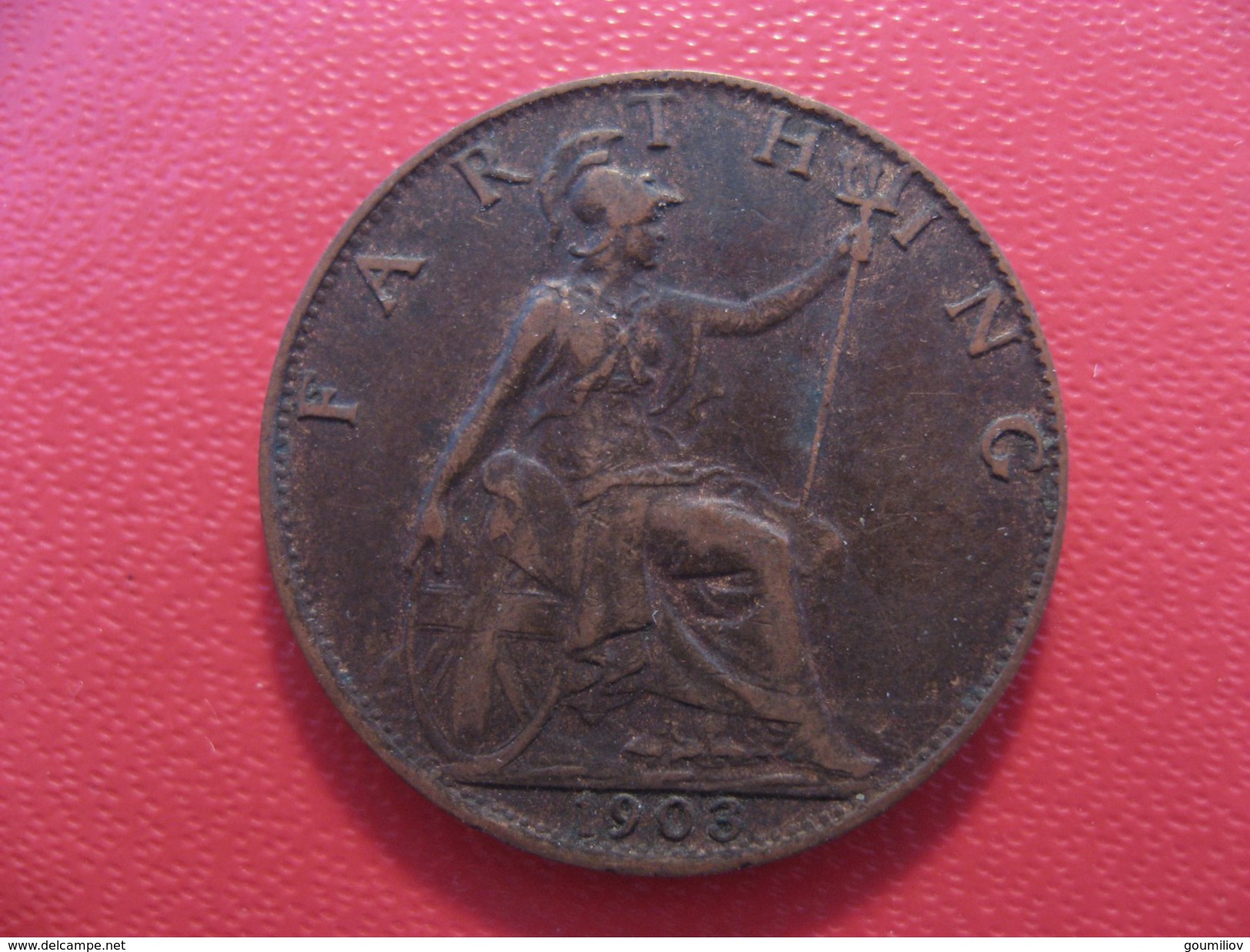 Grande-Bretagne - UK - Farthing 1903 Edward VII 3646 - B. 1 Farthing