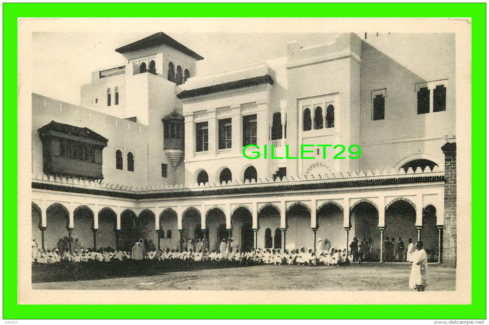 RABAT, MAROC - INTÉRIEUR ANIMÉE DU PALAIS DU SULTAN - ÉDITION LA CIGOGNE - - Rabat