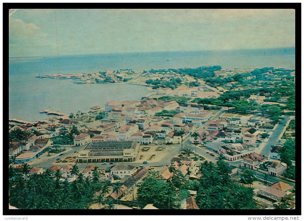 SÃO TOMÉ E PRÍNCIPE - Cidade De S. Tomé .  Carte Postale - Sao Tome Et Principe