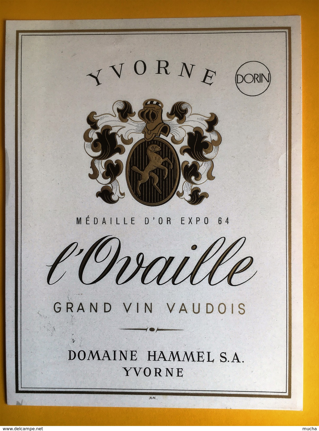 2570 - Suisse Vaud  Yvorne Dorin L'Ovaille - Autres & Non Classés