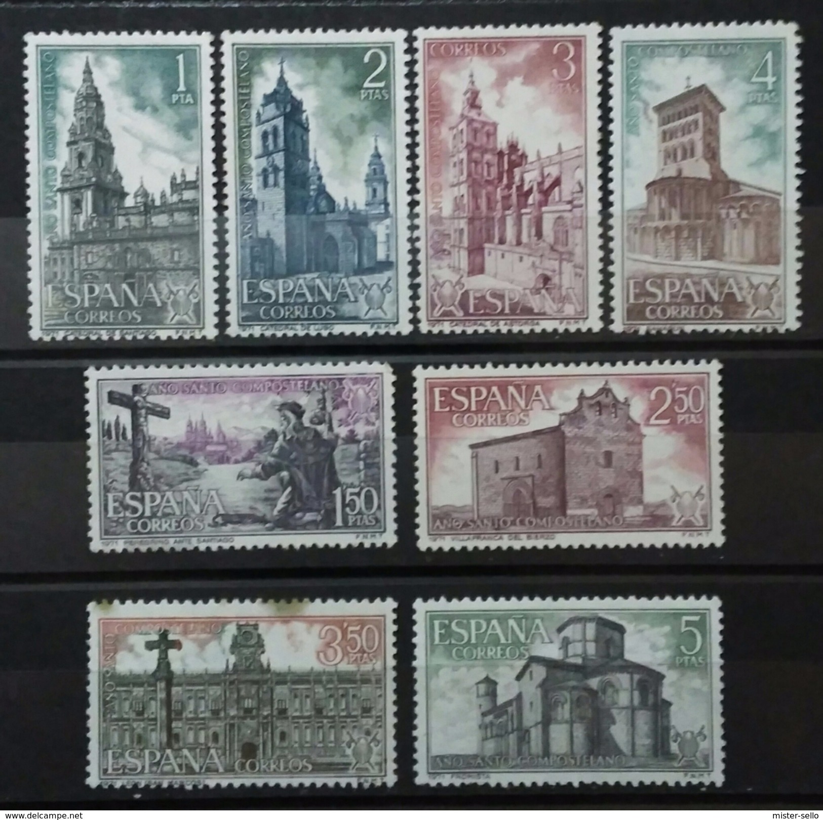 ESPAÑA 1971. Año Santo Compostelano. NUEVO - MNH ** - Nuevos