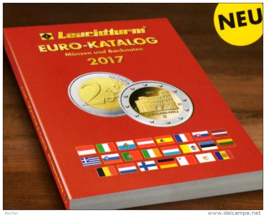 Auflage 2017 EURO Münz-Katalog Deutschland Neu 10€ Für Neue Numis-Briefe/Numisblätter Und Banknoten Catalogue Leuchtturm - Publicités