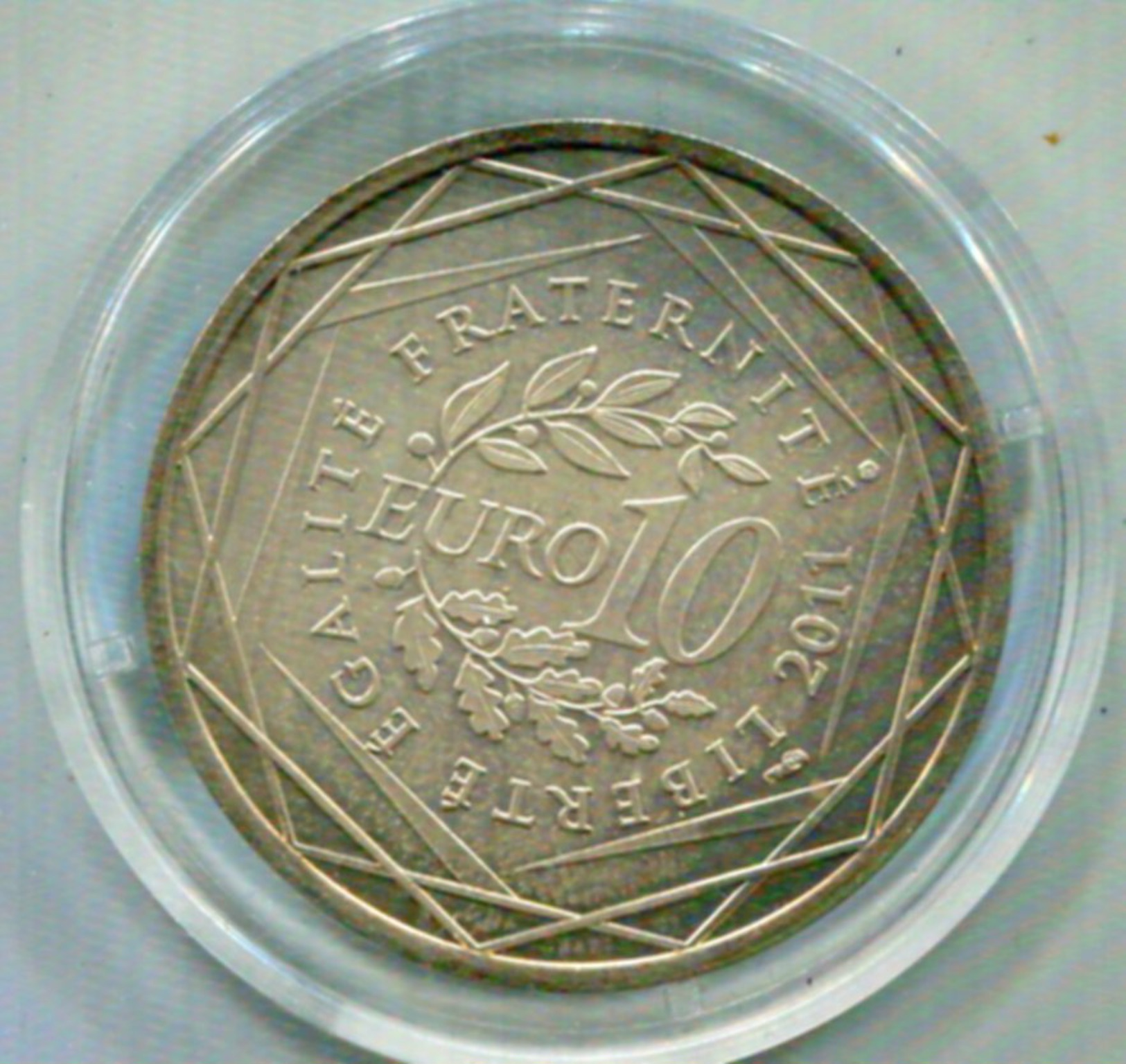 FRANCIA 2011 , 10&euro; PLATA  MARTINIQUE - France