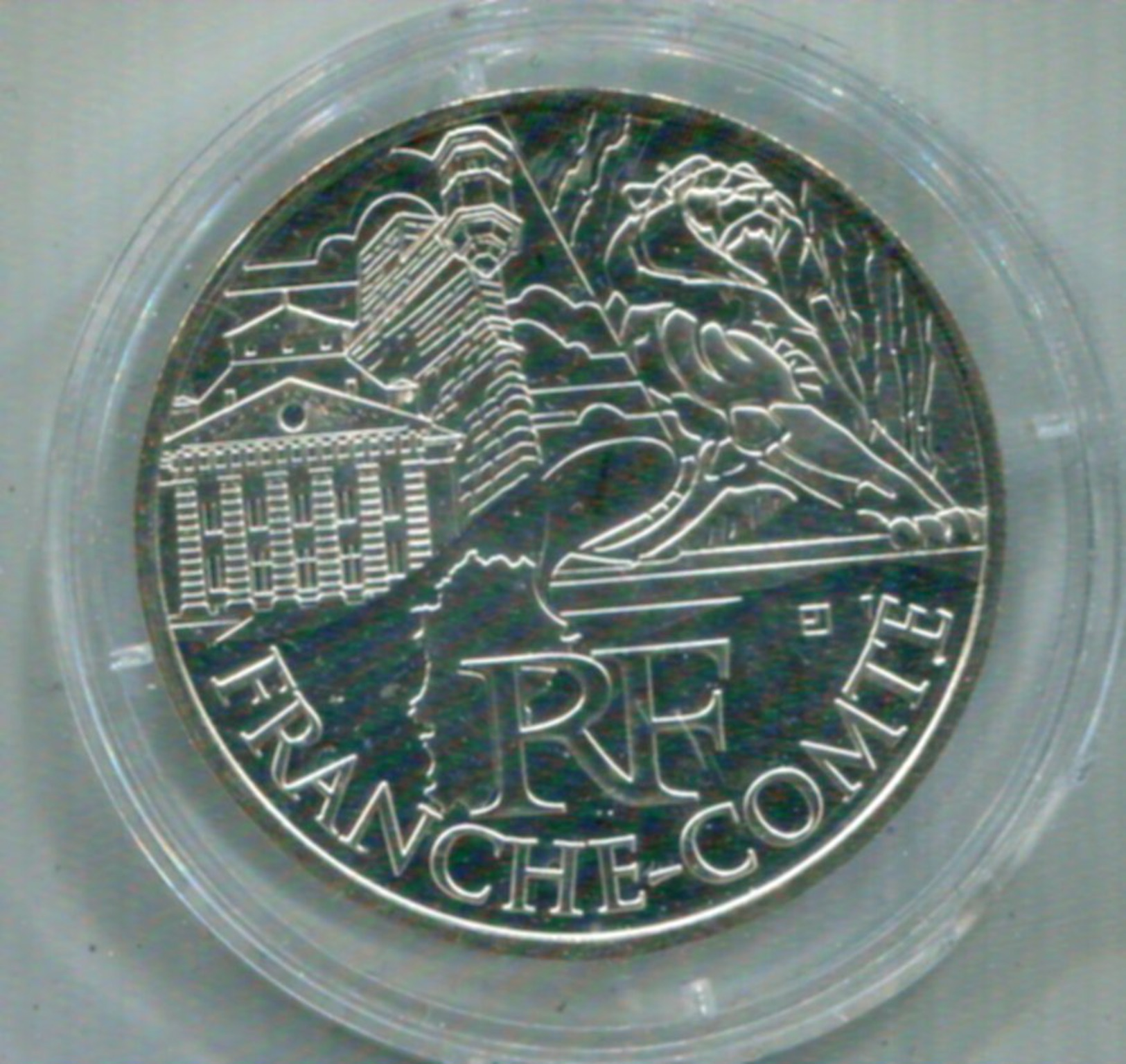 FRANCIA 2011 , 10&euro; PLATA  FRANCHE-COMTE - France