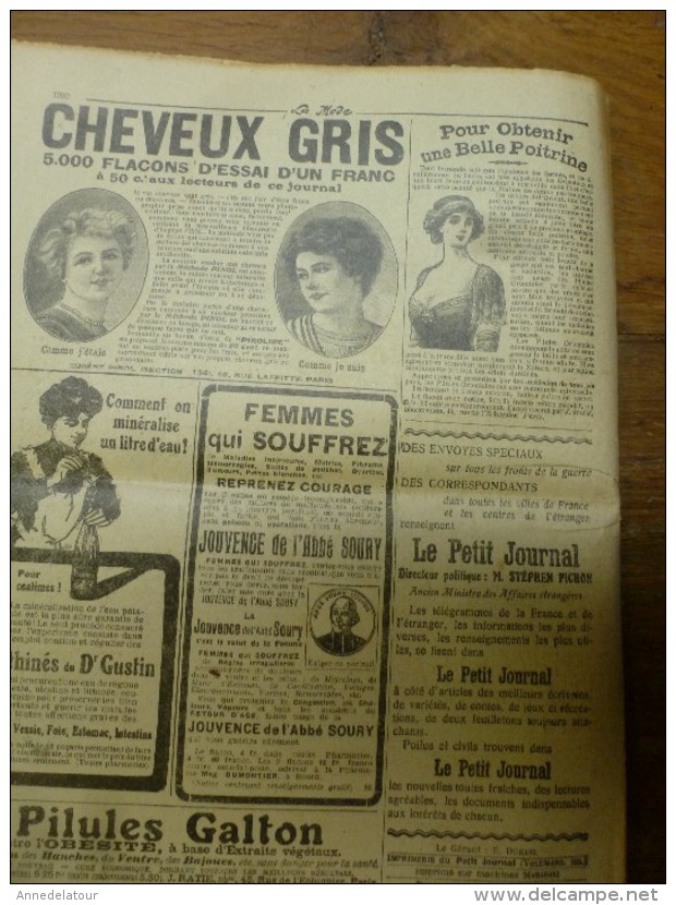 1916  LA MODE ;Cuisine  de guerre  ; Le kaléidoscope de la guerre,que sera la vie après cette formidable convulsion;etc