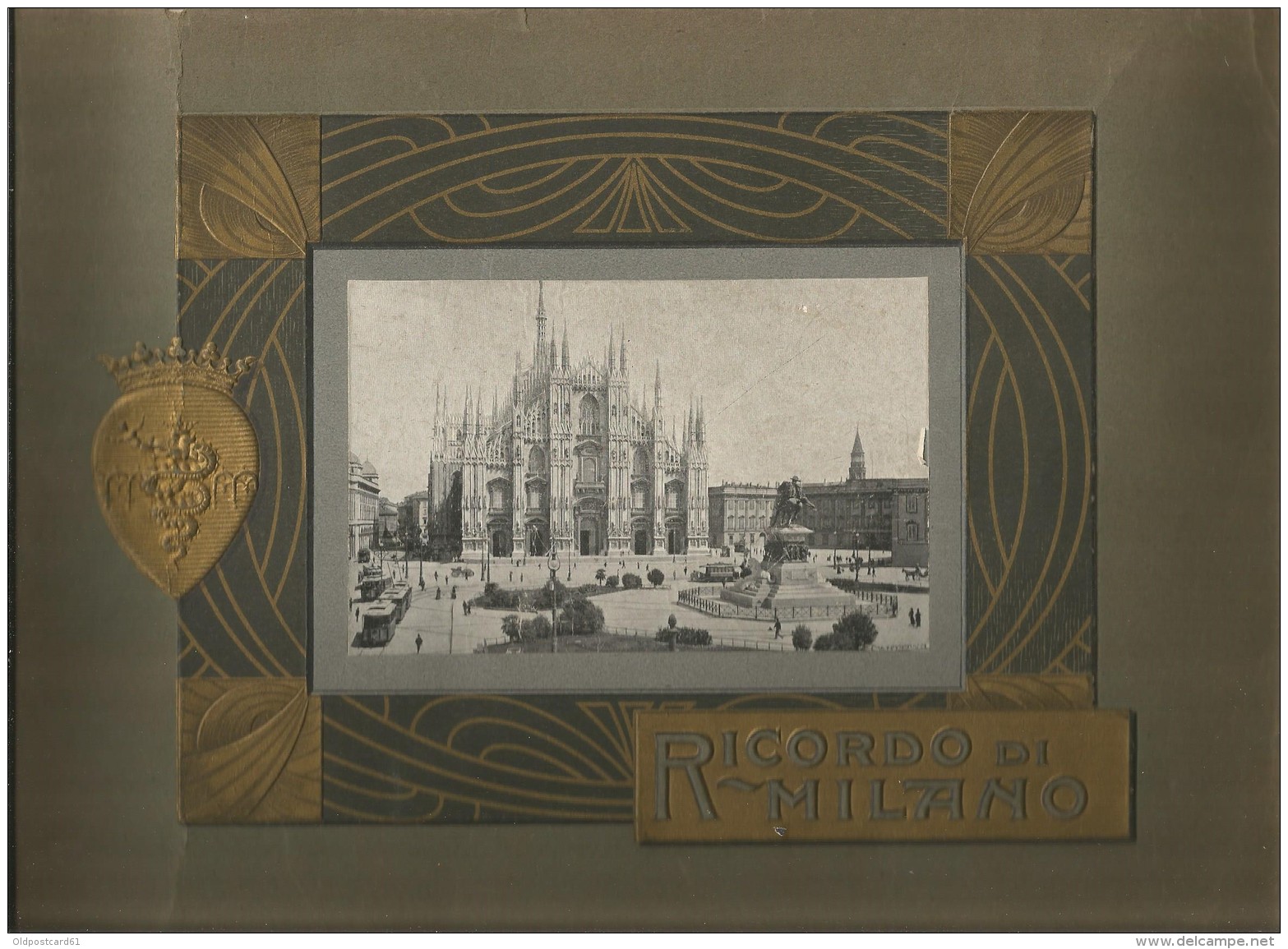 Seltenes Ansichten Album  RICORDO Di MILANO / Mailand - Ca. 1925 - - Milano (Milan)