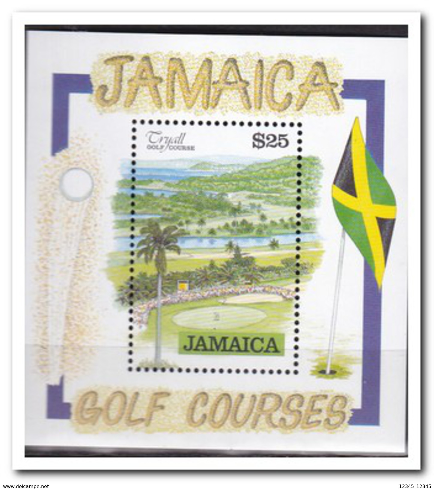 Jamaica 1993, Postfris MNH, Trees, Golf - Jamaica (1962-...)