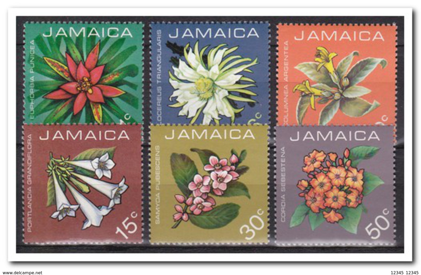 Jamaica 1973, Postfris MNH, Flowers - Jamaica (1962-...)