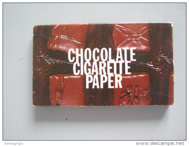 CARTINA PER SIGARETTE CHOCOLATE CIGARETTE PAPIER - Altri & Non Classificati