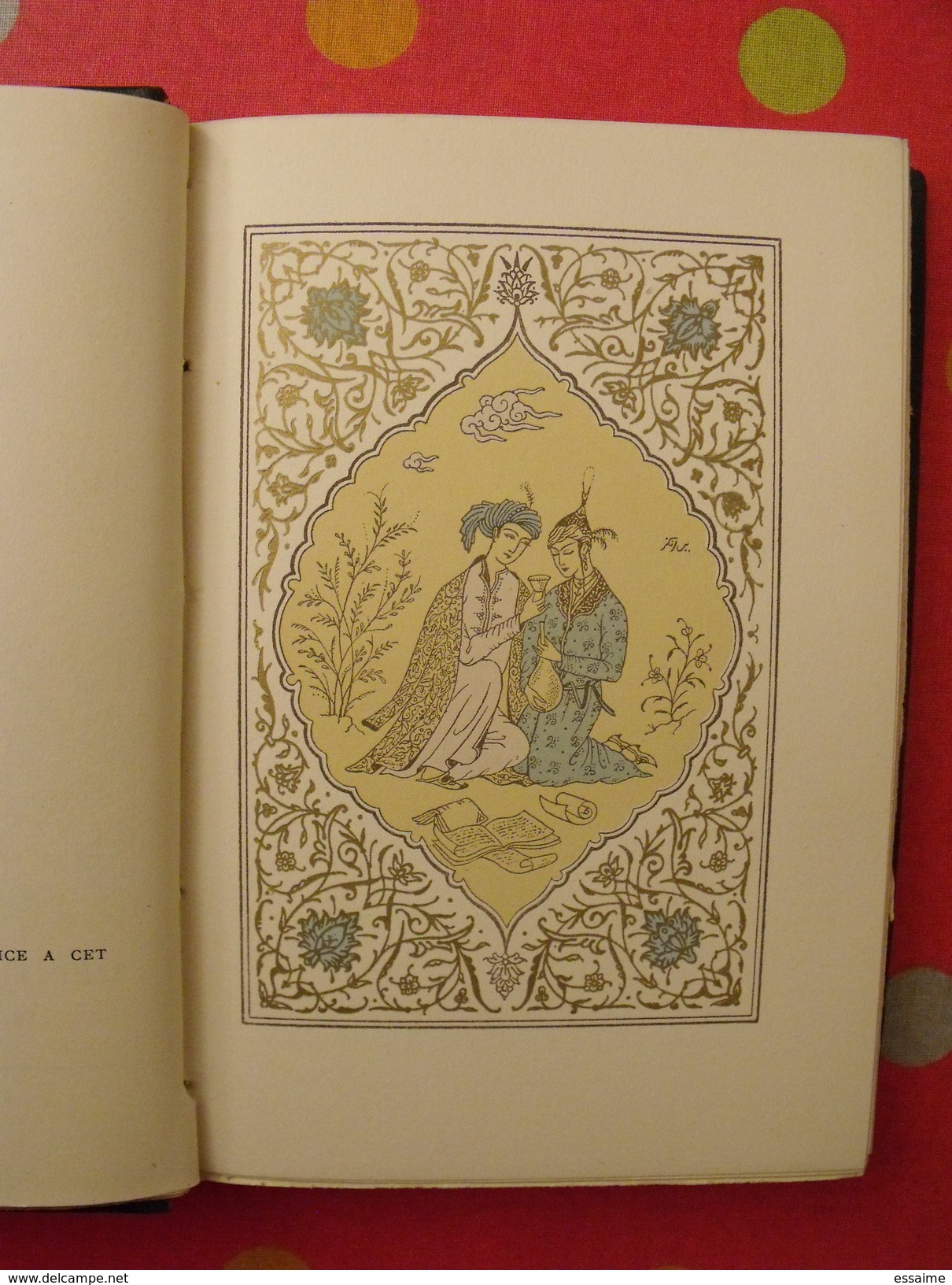 Robaiyat De Omar Khayyam. 1931. Franz Toussaint. édition D'art H. Piazza. Traduits Du Persan. Reliure - Autres & Non Classés