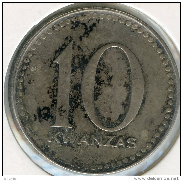 Angola 10 Kwanzas 1975 / 1977 KM 85 - Angola