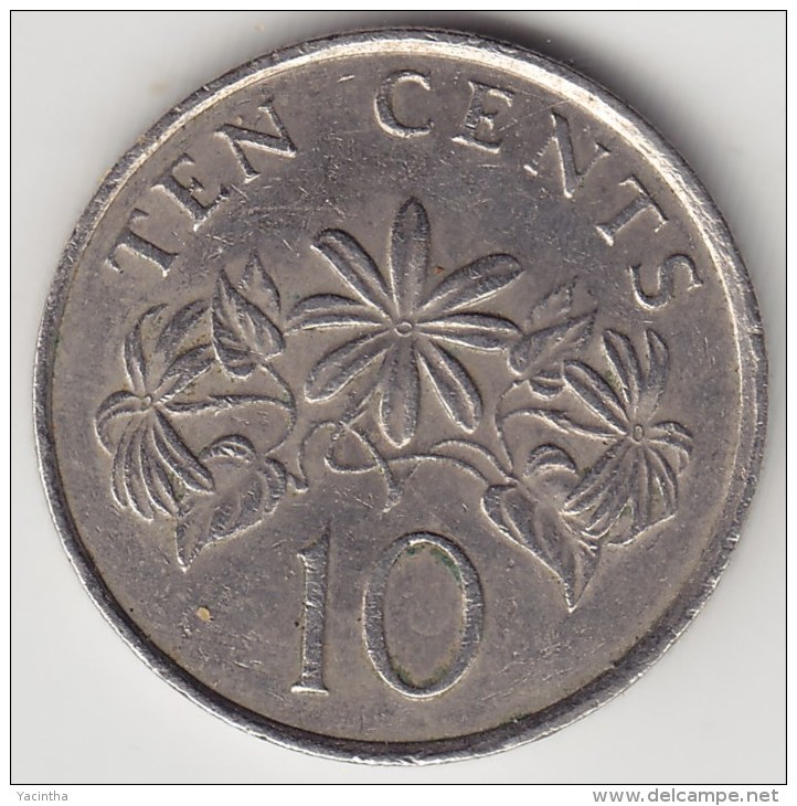 @Y@    Singapore   10  Cents  1995  (3826) - Singapore