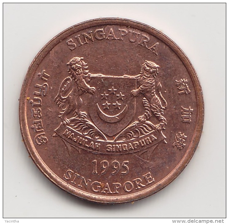 @Y@    Singapore   1  Cent  1995  (3827) - Singapore