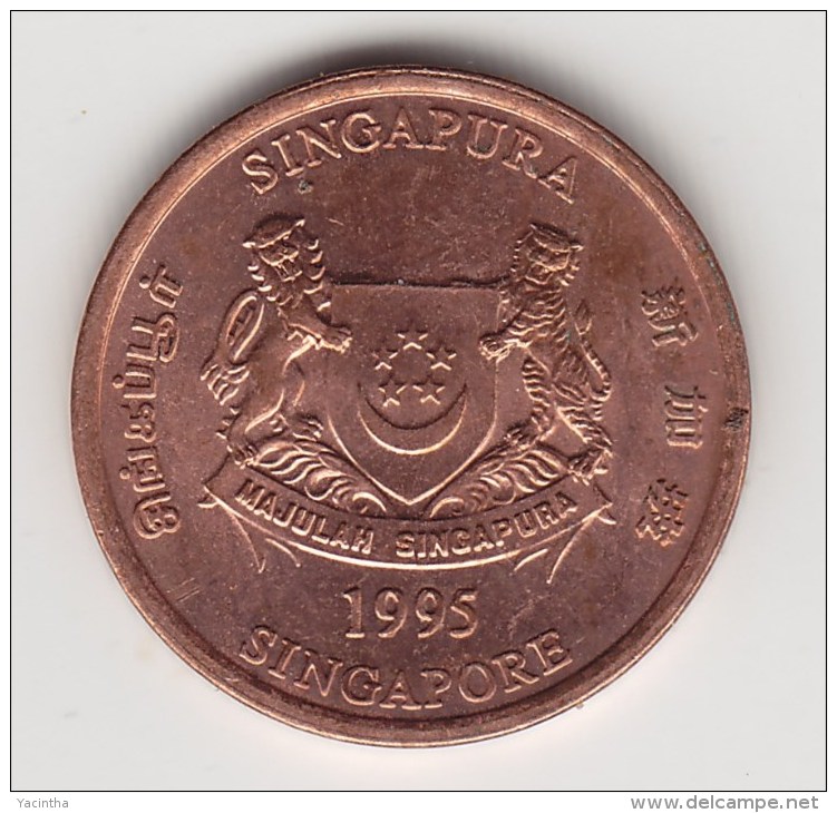 @Y@    Singapore   1  Cent  1995  (3830) - Singapore