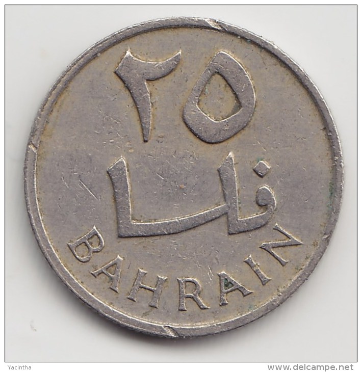 @Y@   Bahrain     25  Fils  1965       (3837) - Bahrain