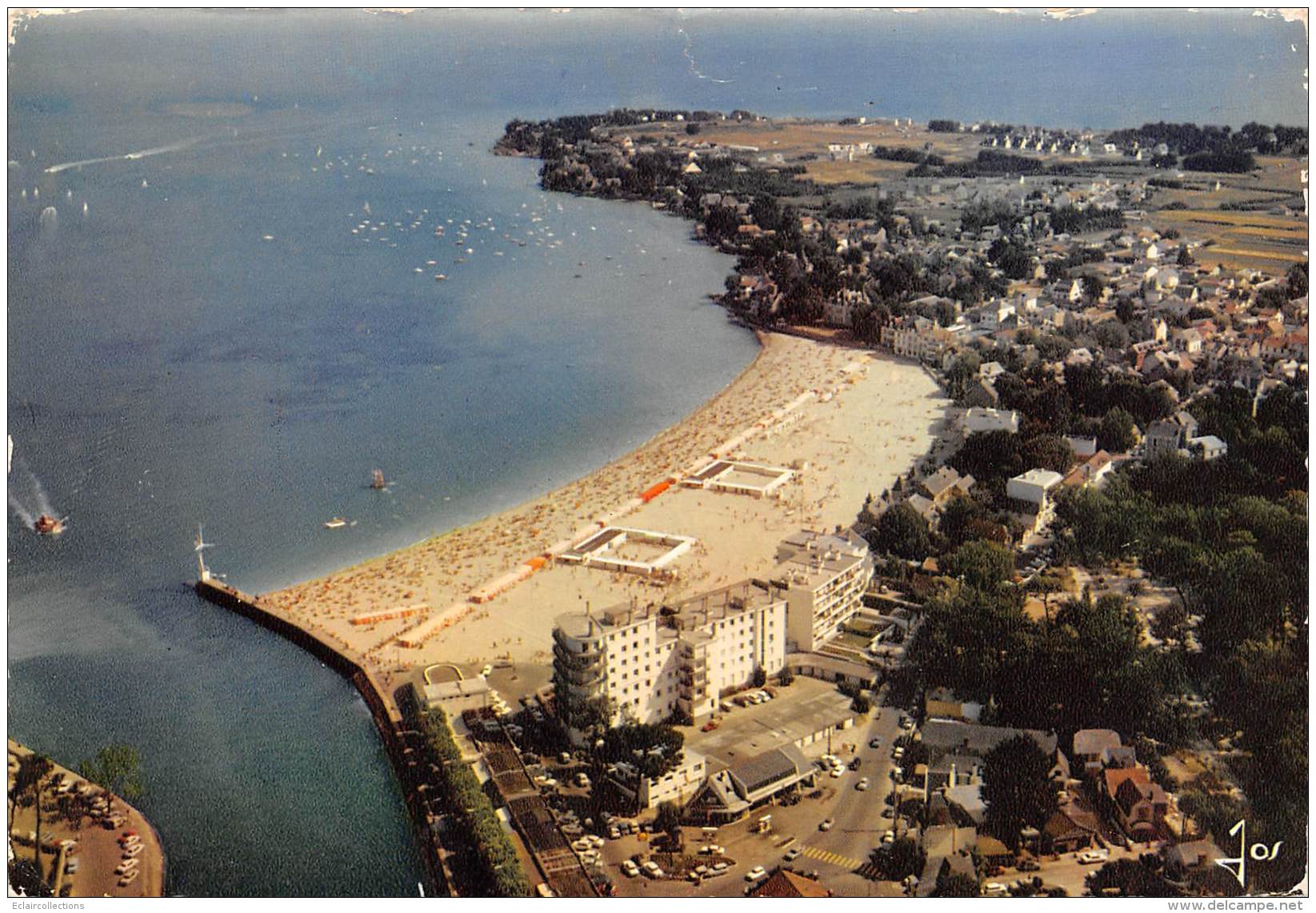 Le Pouliguen    44   EntréE Du Port, La Plage Et Pointe De Pen Château - Le Pouliguen