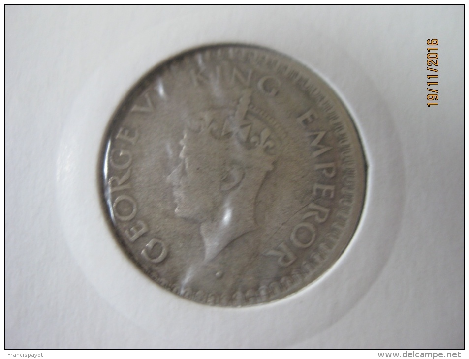 British India 1/2 Rupee 1943 - Inde