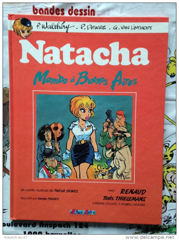 BD Natacha - Mambo à Buenos Aires - Walthéry (1990) - Natacha