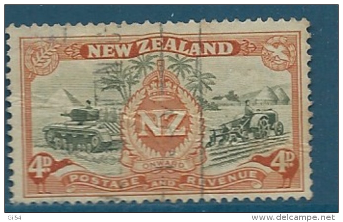 Nouvelle Zélande    - Yvert N° 277    Oblitéré Ava 15230 - Oblitérés