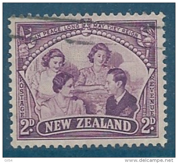 Nouvelle Zélande    - Yvert N° 275    Oblitéré Ava 15233 - Used Stamps