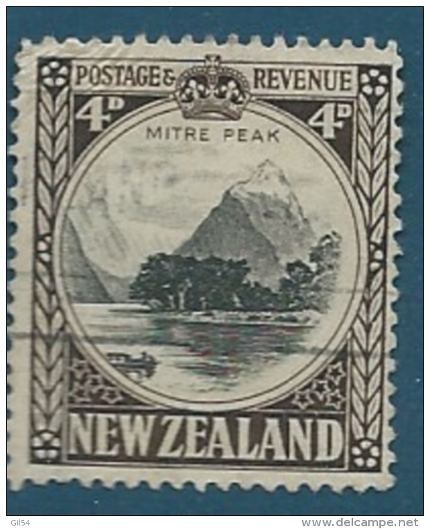 Nouvelle Zélande    - Yvert N° 199   Oblitéré Ava 15240 - Usados