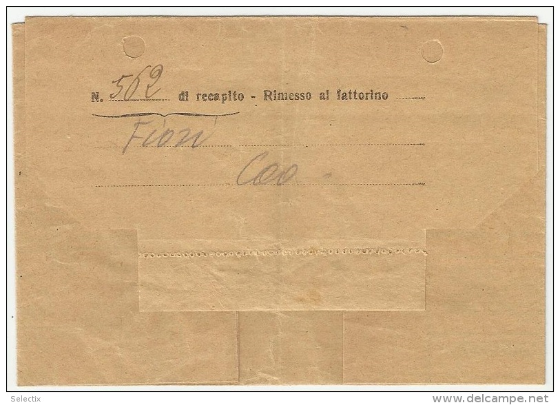 Greece 1927 Italian Occupation Of Kos - Coo (Egeo) Telegram - Dodécanèse