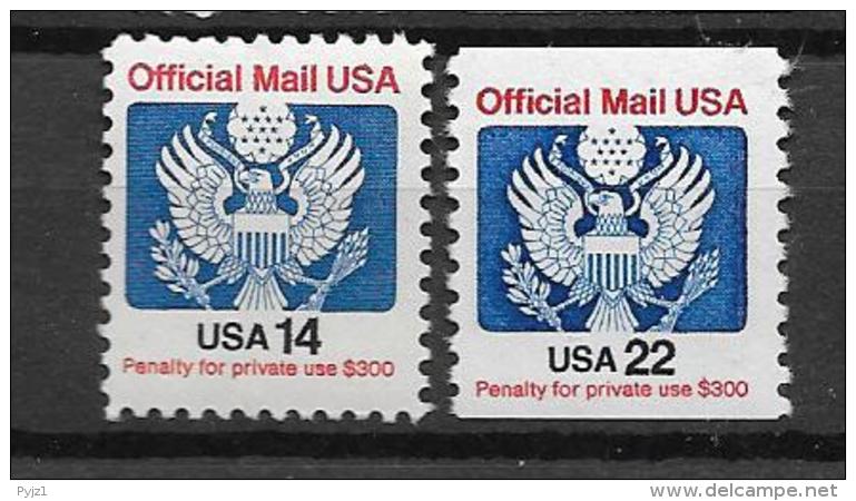 1985 MNH USA Officials, Postfris** - Officials