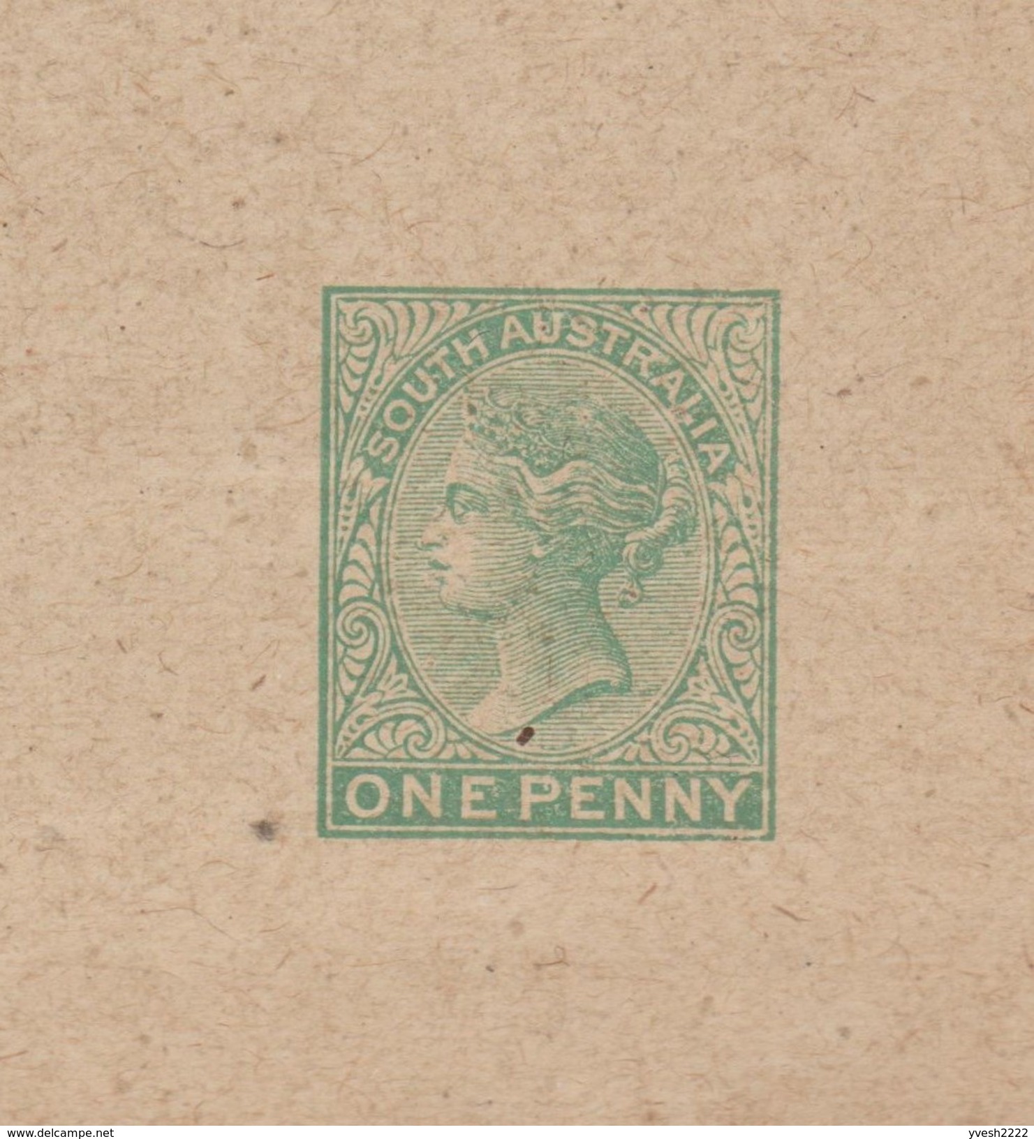 Australie Du Sud Vers 1890. Bande-journal, Wrapper, Timbre à 1 P. Vert Victoria - Storia Postale