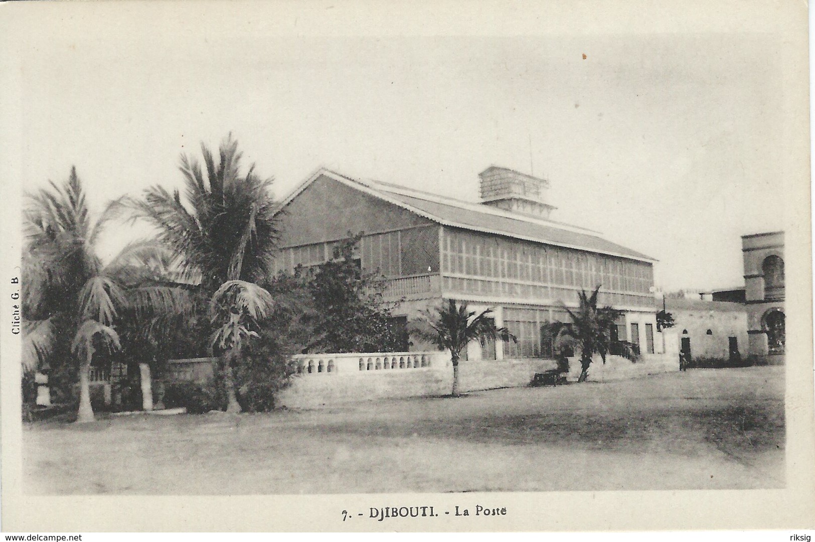 Djibouti - La Poste.  S-3002 - Djibouti