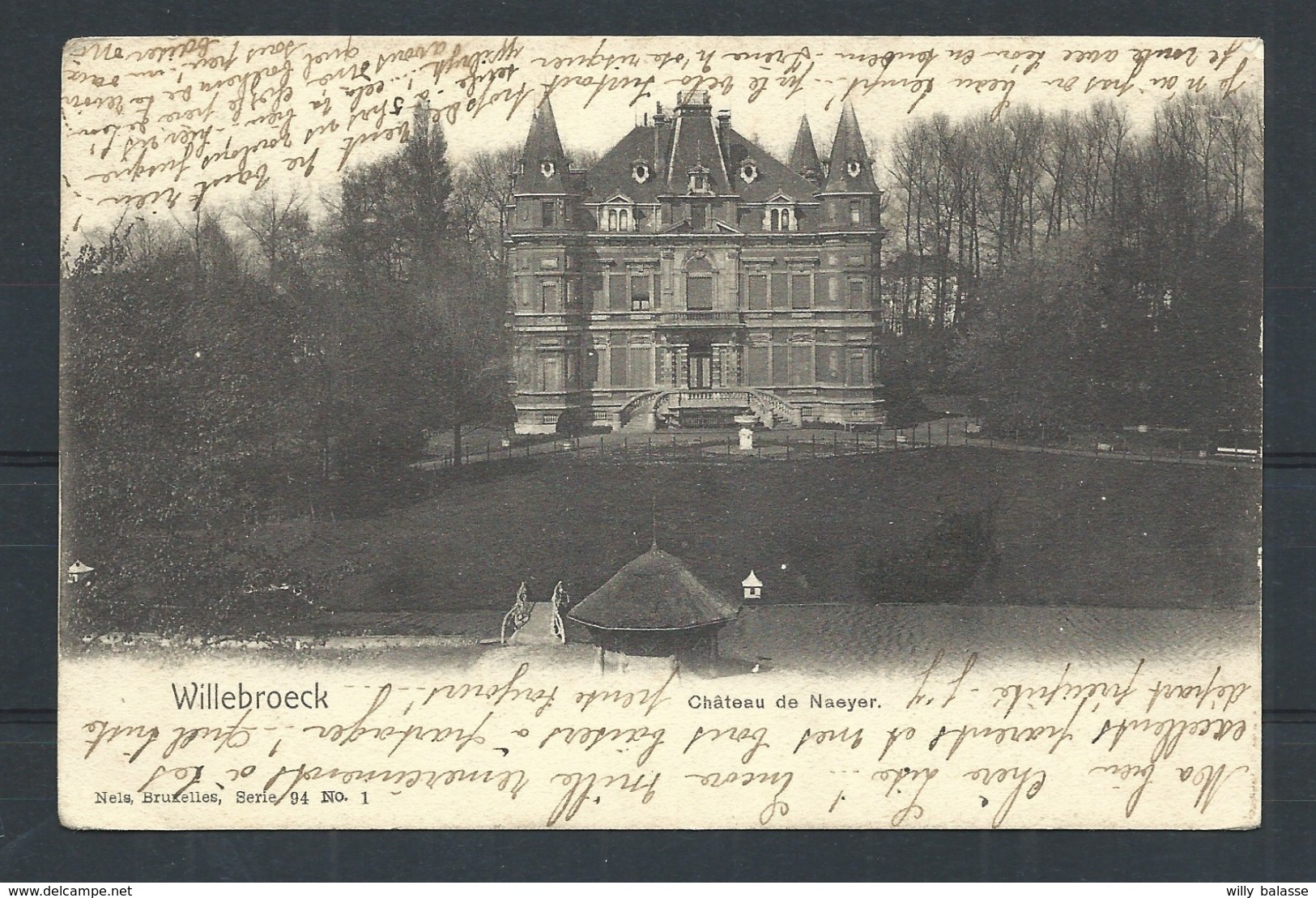 +++ CPA - WILLEBROEK - WILLEBROECK - Château De Naeyer - Nels Série 94 N° 1  // - Willebrök