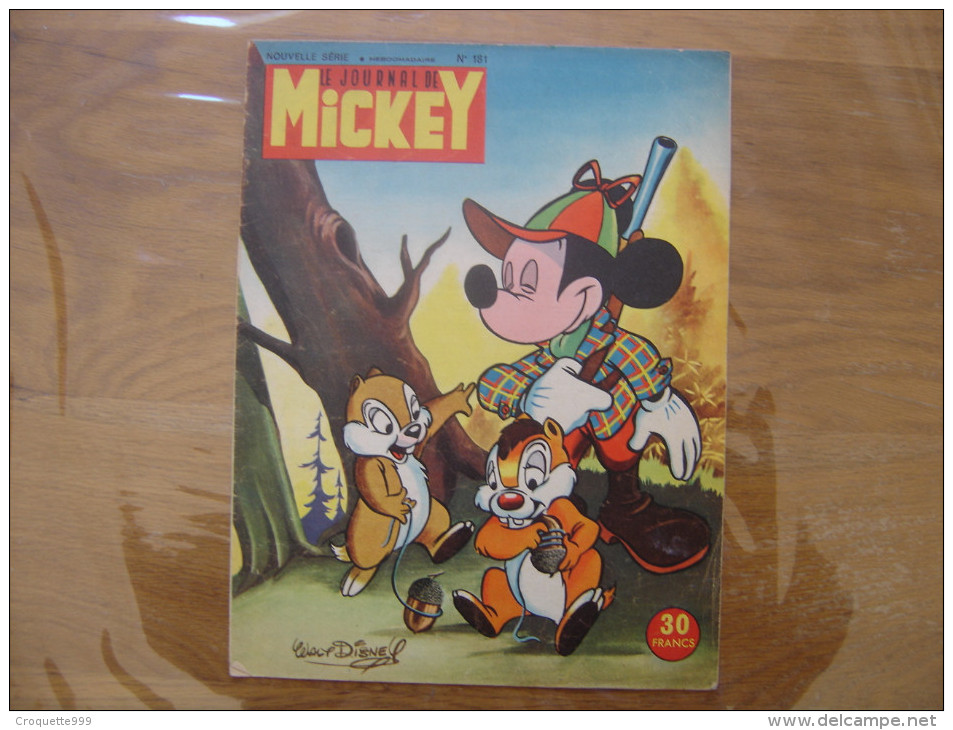 1955 Le Journal De MICKEY Nouvelle Serie Numero 181 - Journal De Mickey