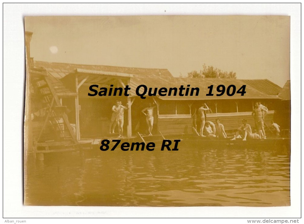 CPP 002 - Lot De 18 Cartes Photos Et Photographies - 87ème RI - SAINT QUENTIN - GUISE - RIENCOURT - MOLLIENS LE VIDAME - Caserme