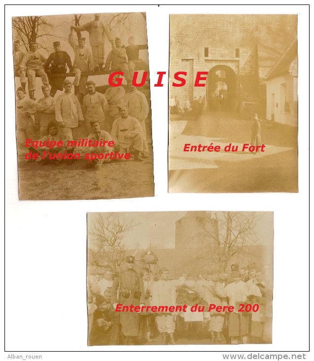 CPP 002 - Lot de 18 Cartes Photos et Photographies - 87ème RI - SAINT QUENTIN - GUISE - RIENCOURT - MOLLIENS LE VIDAME