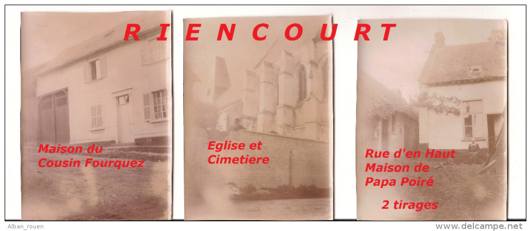 CPP 002 - Lot de 18 Cartes Photos et Photographies - 87ème RI - SAINT QUENTIN - GUISE - RIENCOURT - MOLLIENS LE VIDAME