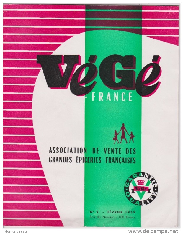 J L : Vieux  Papier:  Mag. épicerie  Végé 1959 ( Escaudrain, Ancinnes,blois,evreux, Ivvry,lille,morlaix,limoges) - Non Classés