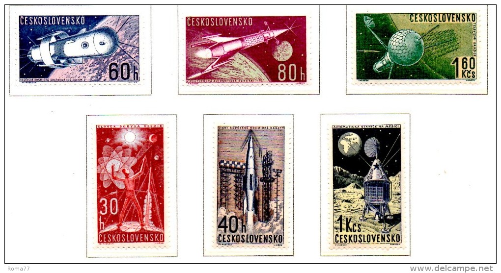 MISS108 - CECOSLOVACCHIA  1961 , Spazio  * - Nuevos