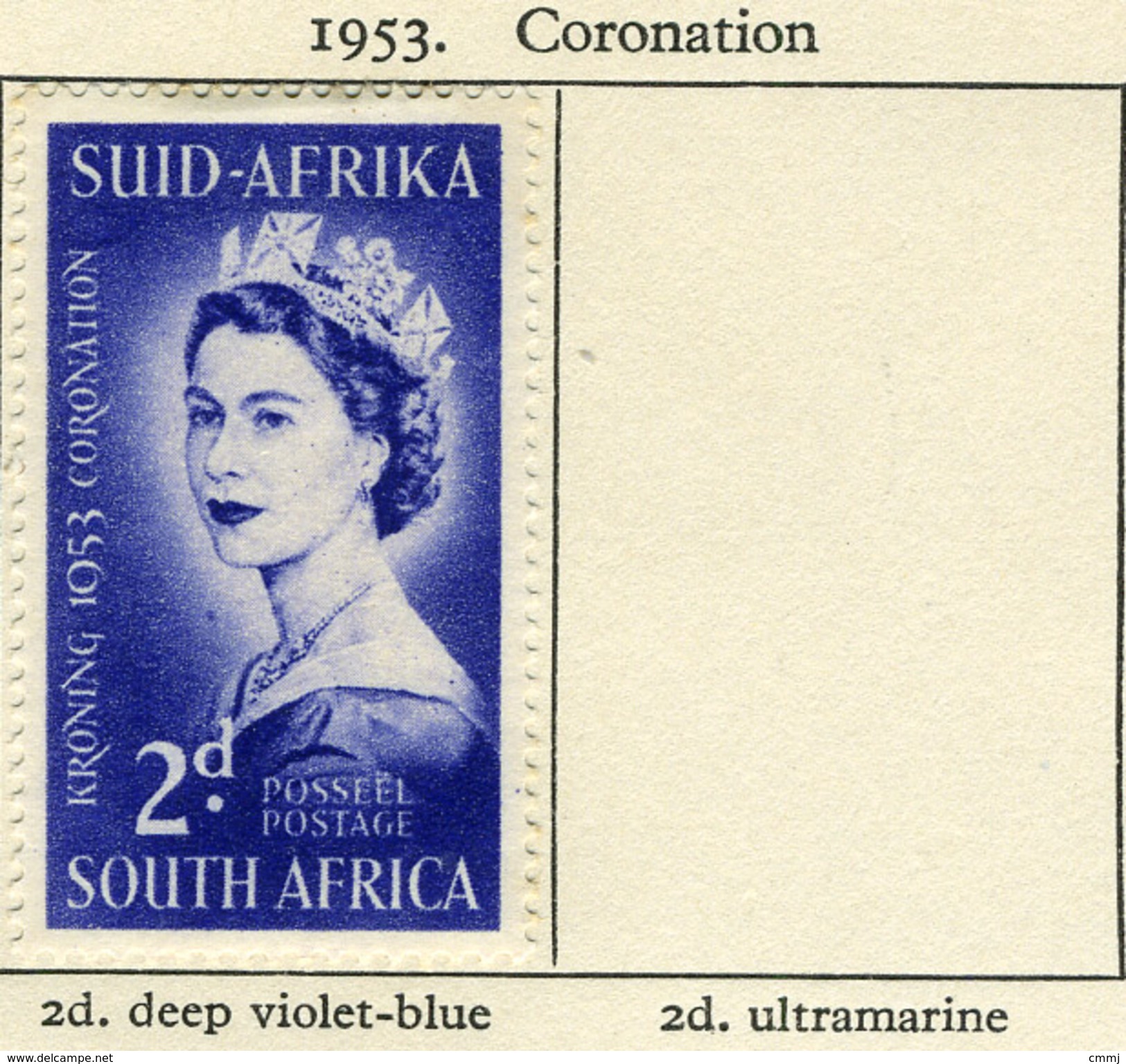 1953 - SUD AFRICA - Catg.. Mi. 231 - LH - (SAR3010.B1) - Nuovi