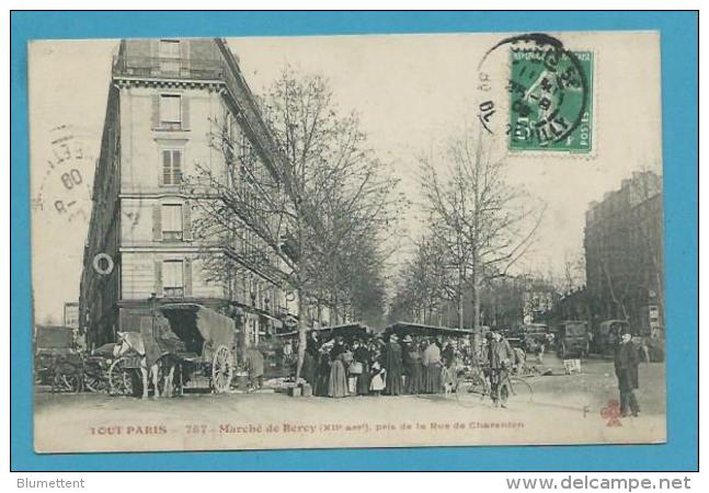 CPA TOUT PARIS 757 - Marché De Bercy Pris De La Rue De Charenton (XIIème)  Collection FLEURY - Distrito: 12