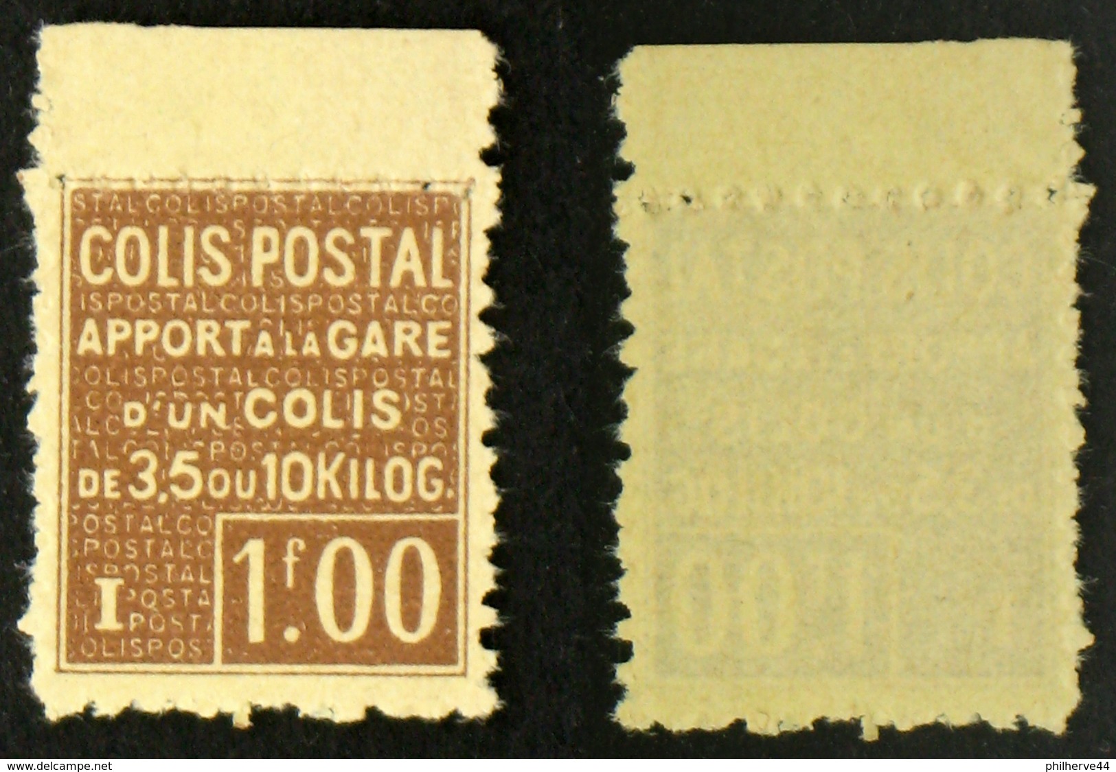 COLIS POSTAUX N° 48 Neuf NSG TB Cote 15/20&euro; - Neufs